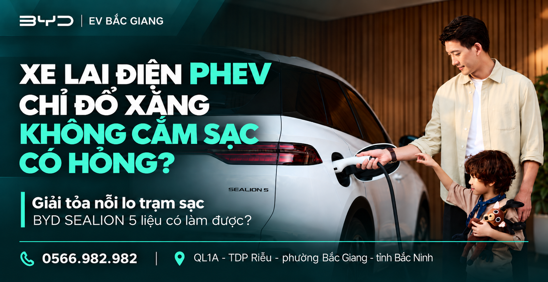 Xe lai điện PHEV chỉ đổ xăng không cắm sạc có hỏng? 