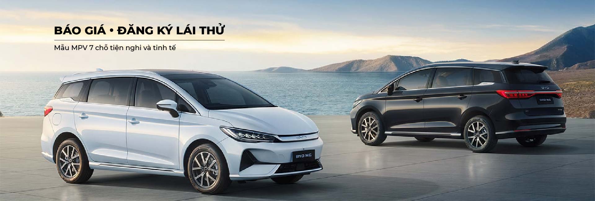 Tìm hiểu về BYD M6, mẫu MPV điện hiện đại với không gian rộng rãi, tính năng an toàn vượt trội và công nghệ tiên tiến. Khám phá lý do tại sao BYD M6 là lựa chọn hoàn hảo cho gia đình và doanh nghiệp