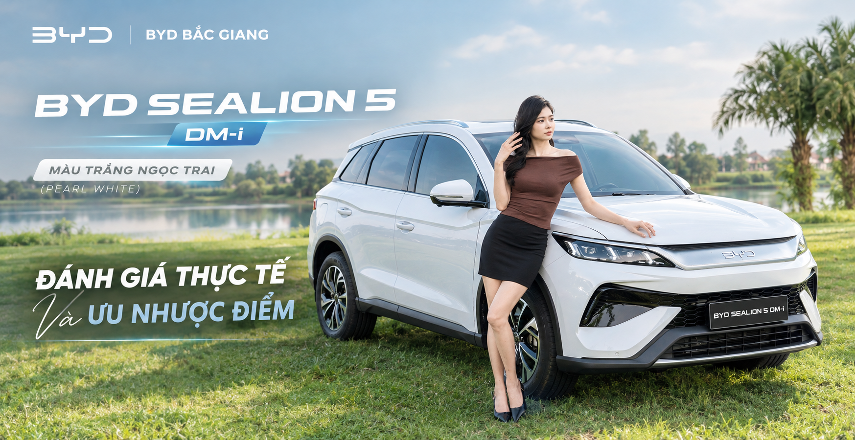 BYD Sealion 5 Màu Trắng Ngọc Trai: Đánh Giá Thực Tế Và Ưu Nhược Điểm