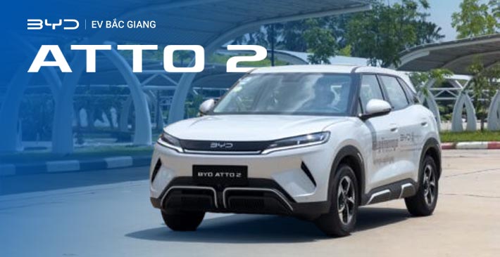 BYD Atto 2 – Xe điện đô thị lý tưởng cho người Việt