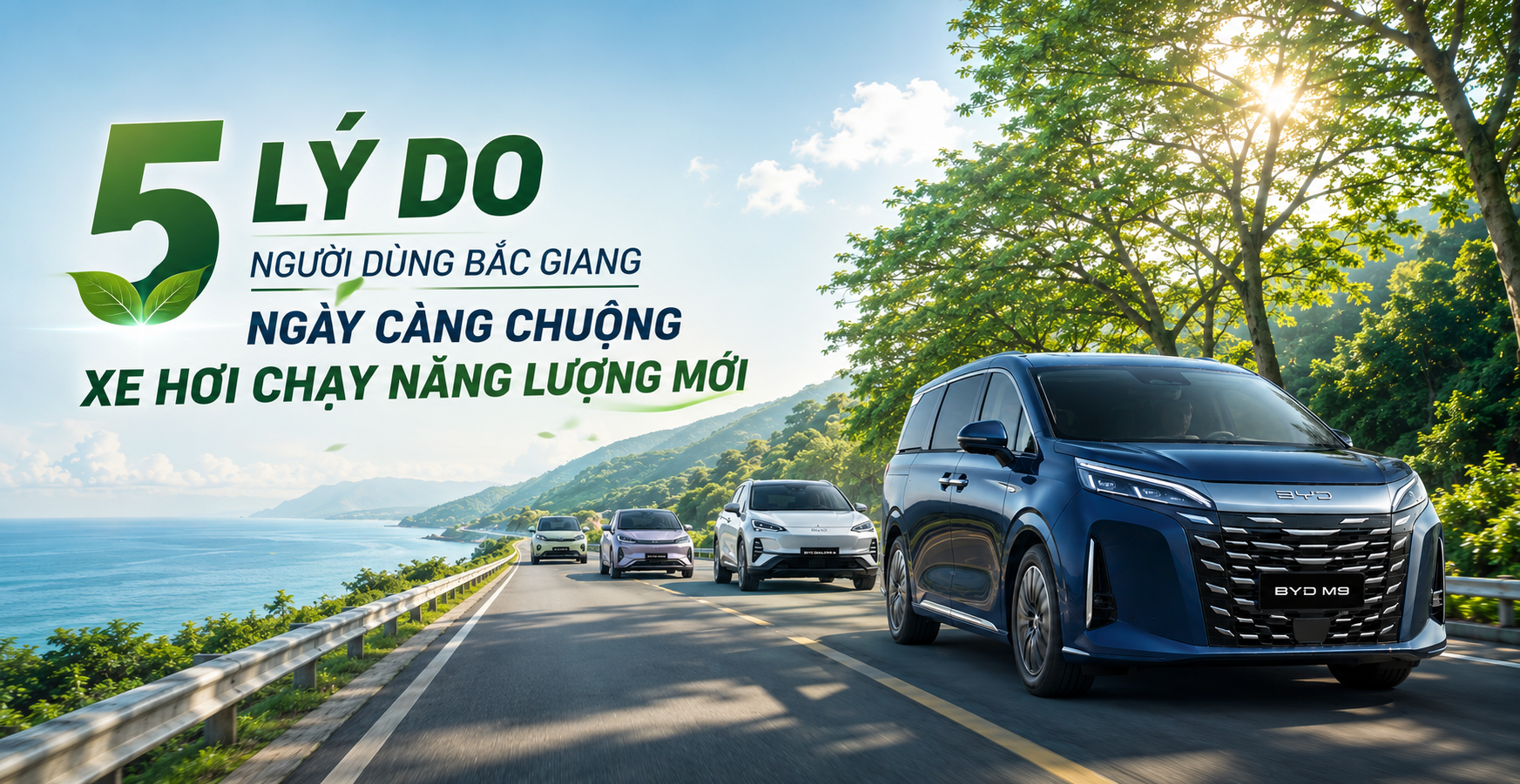 5 LÝ DO NGƯỜI DÙNG BẮC GIANG ĐANG NGÀY CÀNG CHUỘNG XE NĂNG LƯỢNG MỚI