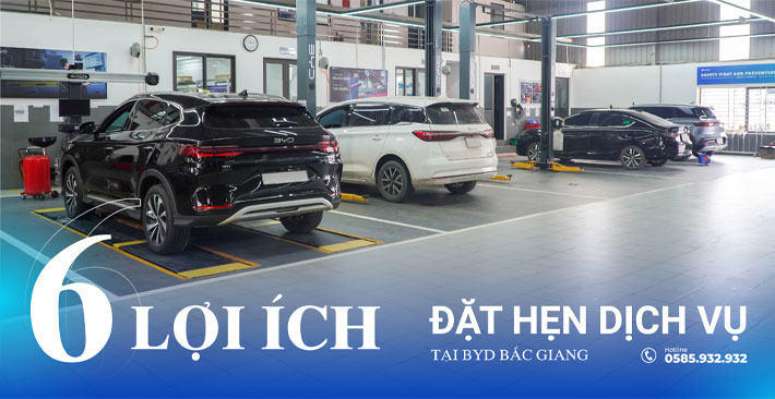 Đặt Hẹn Bảo Dưỡng Ô Tô BYD Bắc Giang Nhanh Chóng