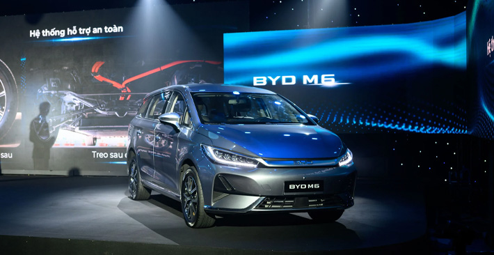 BYD M6 – Xe Điện MPV Đầu Tiên Tại Việt Nam Giá Chỉ 756 Triệu Đồng