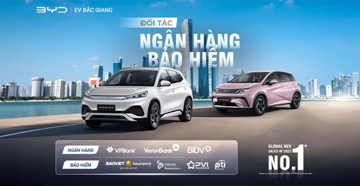 Tăng Cường Tiện Ích, Hỗ Trợ Khách Hàng: BYD Bắt Tay Với Các Đối Tác Ngân Hàng, Bảo Hiểm