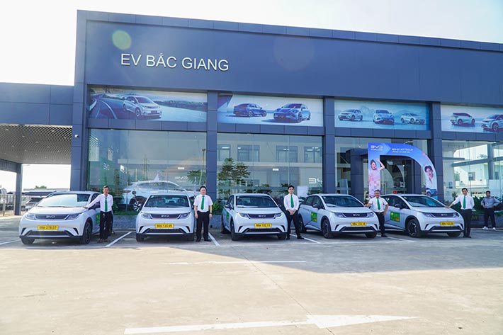 byd-bac-giang-ban-giao-xe-dien-dolphin-cho-taxi-mai-linh-1