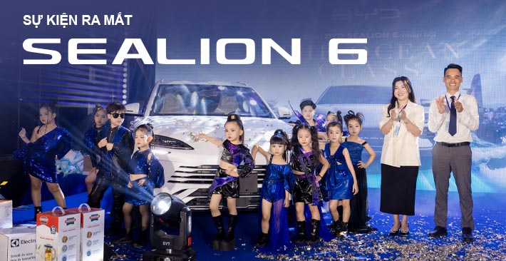 BYD Bắc Giang ra mắt BYD SEALION 6 tại Go! Bắc Giang
