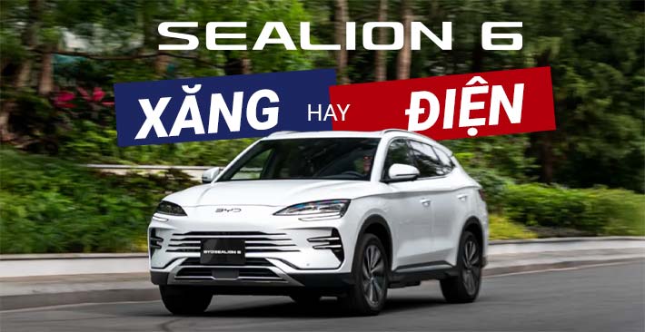 Sealion 6 chạy xăng hay điện? Sự thật về động cơ hybrid DM-i