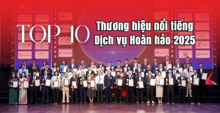 BYD Việt Nam vinh dự đón nhận 2 giải thưởng danh giá tại Hàng Việt Tốt – Dịch vụ Hoàn hảo 2025